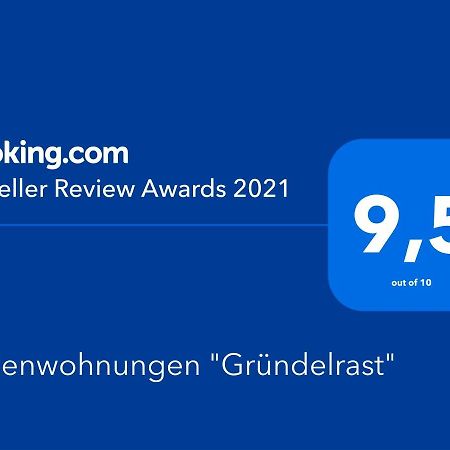Ferienwohnungen "Gruendelrast" Prossen Zewnętrze zdjęcie